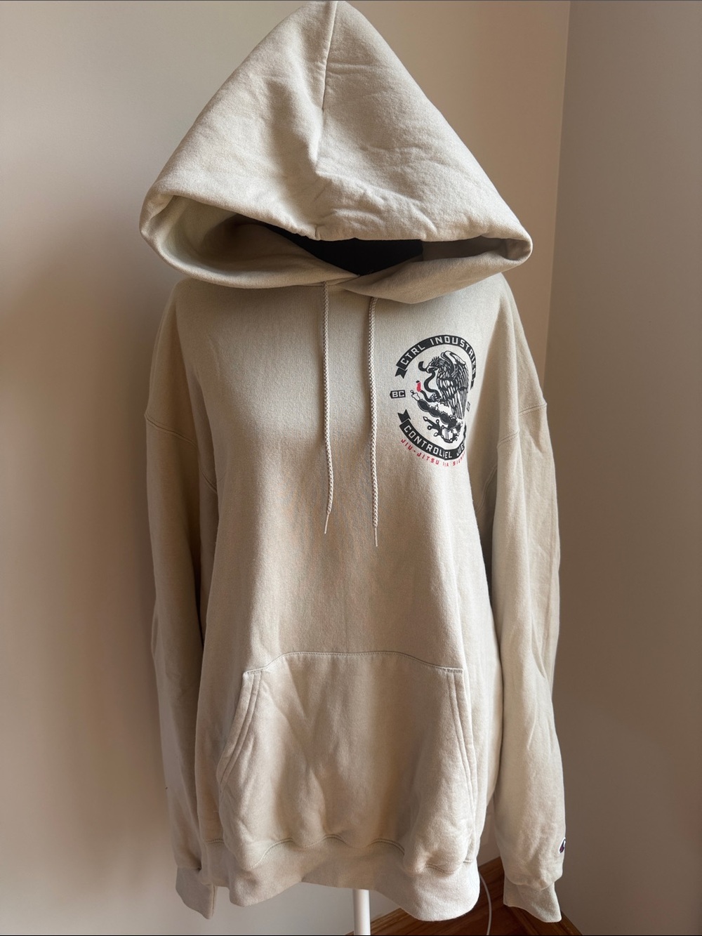 CTRL Industries Champion Hoodie Mens XL